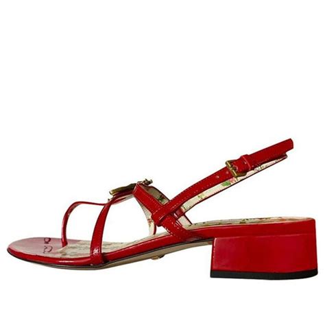 gucci bee thong sandal|Gucci transparent sandals.